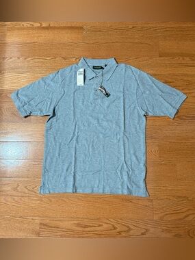 Timberland Grey Polo Shirt - Size Large